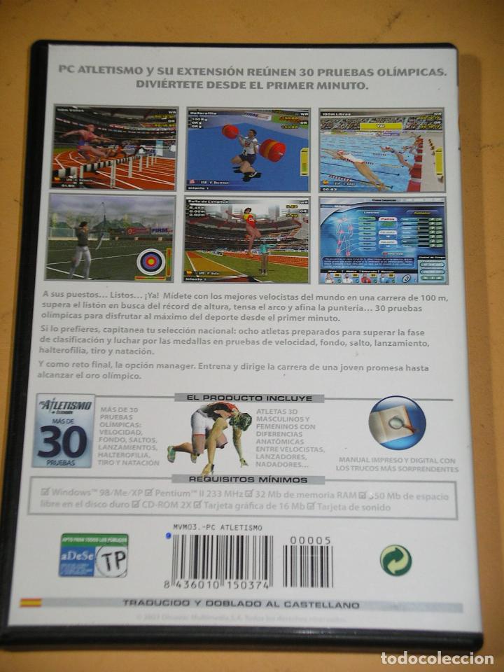 Videojuegos y consolas: Atletismo, Edici&oacute;n de oro, CD Rom, ercom - Foto 2