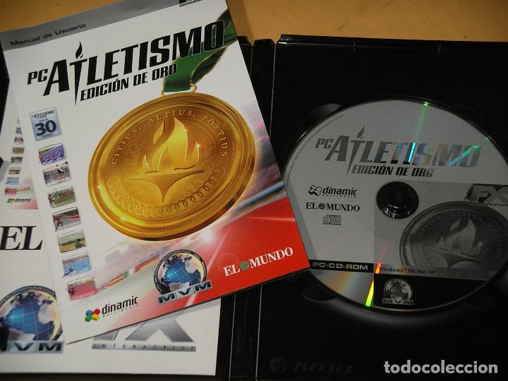 Videojuegos y consolas: Atletismo, Edici&oacute;n de oro, CD Rom, ercom - Foto 3