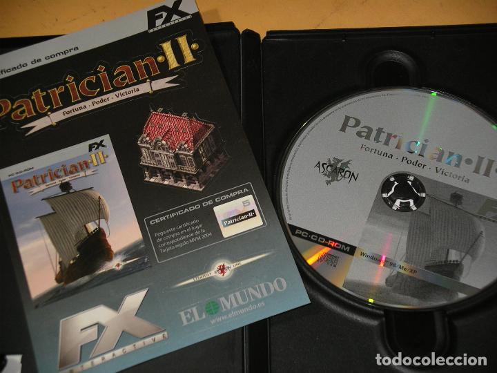 Videojuegos y consolas: Patrician II, Fortuna, Poder, Victoria, CD Rom, ercom - Foto 3
