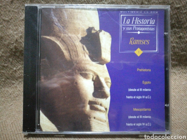 Videojuegos y consolas: CD-ROM para PC La Historia Ramses precintado - Foto 1