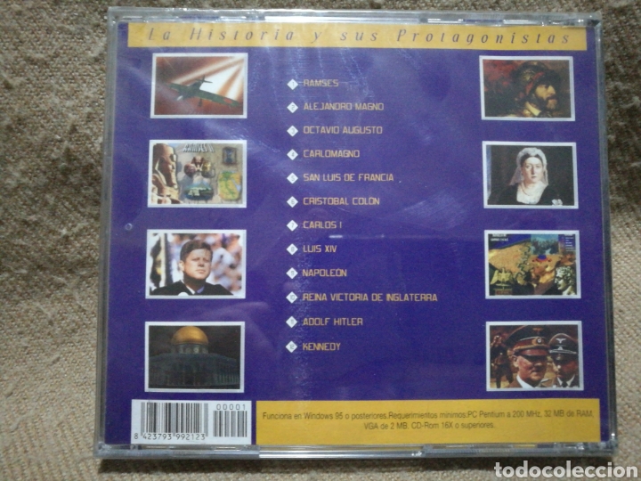 Videojuegos y consolas: CD-ROM para PC La Historia Ramses precintado - Foto 2