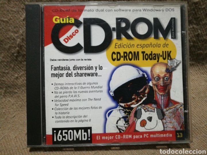 Videojuegos y consolas: CD-ROM Today-UK para PC 1994 - Foto 1