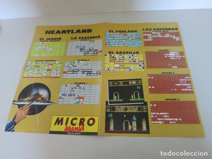 Videojuegos y consolas: MICRO MANIA POSTER HEARTLAND - Foto 1