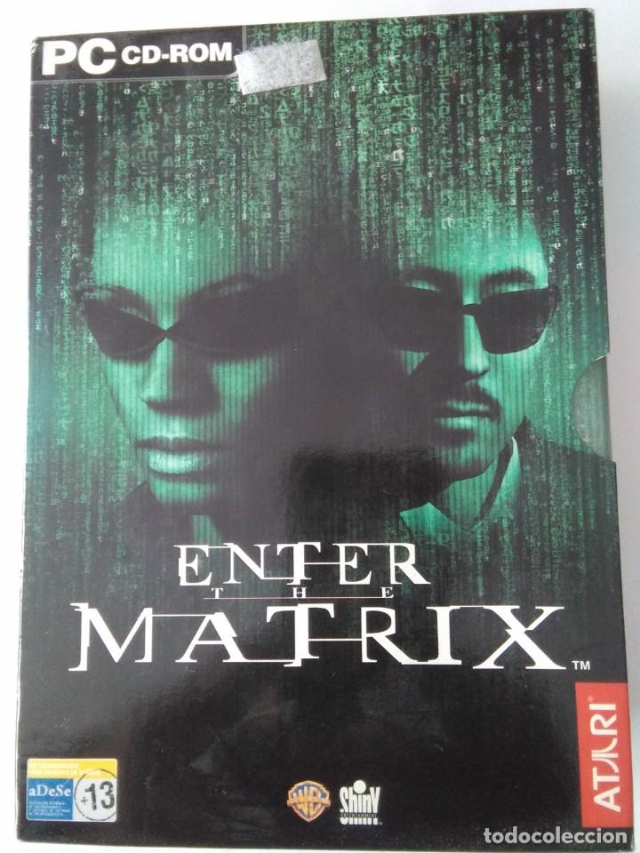 Videojuegos y consolas: ENTER MATRIX .Atari PC CD ROM - Foto 1