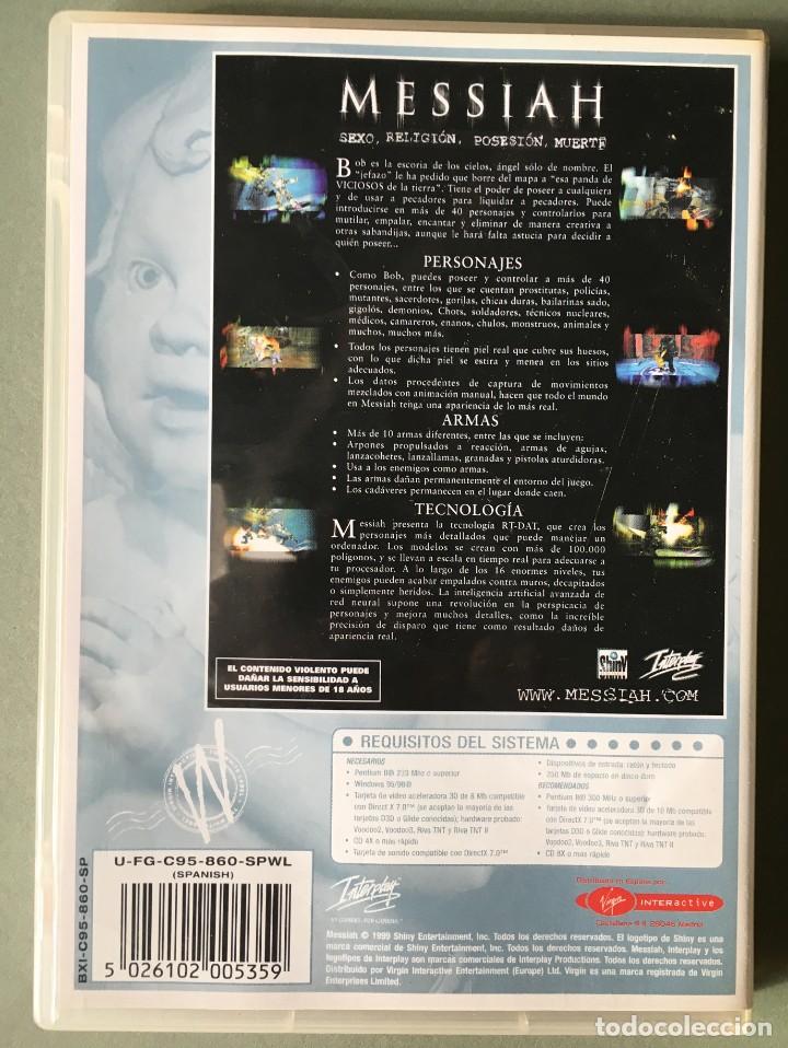 Videojuegos y consolas: JUEGO PC, MESSIAH, WHITE LABEL - Foto 3