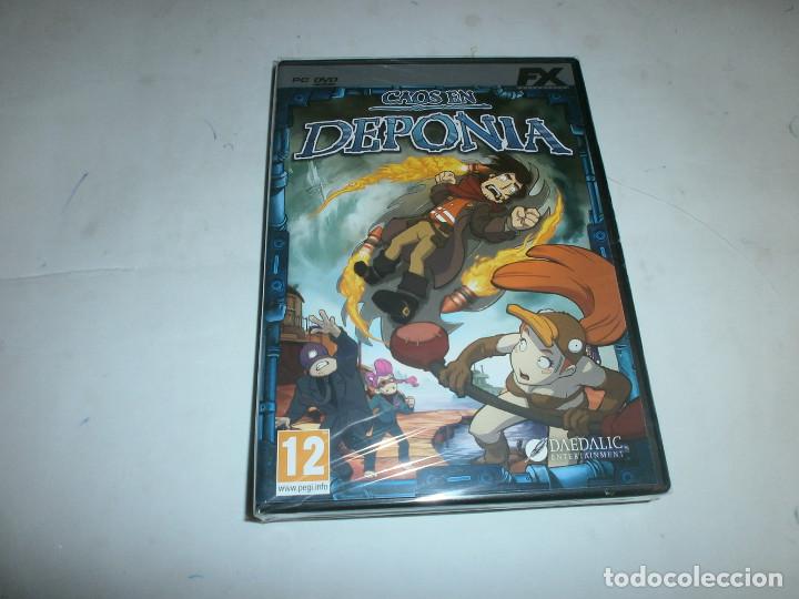 Videojuegos y consolas: CAOS EN DEPONIA PC NUEVO Y PRECINTADO - Foto 1