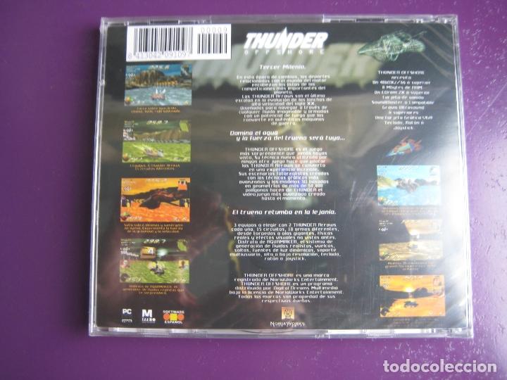 Videojuegos y consolas: VIDEOJUEGO THUNDER OFFSHORE PC CD ROM - PRECINTADO - Foto 2