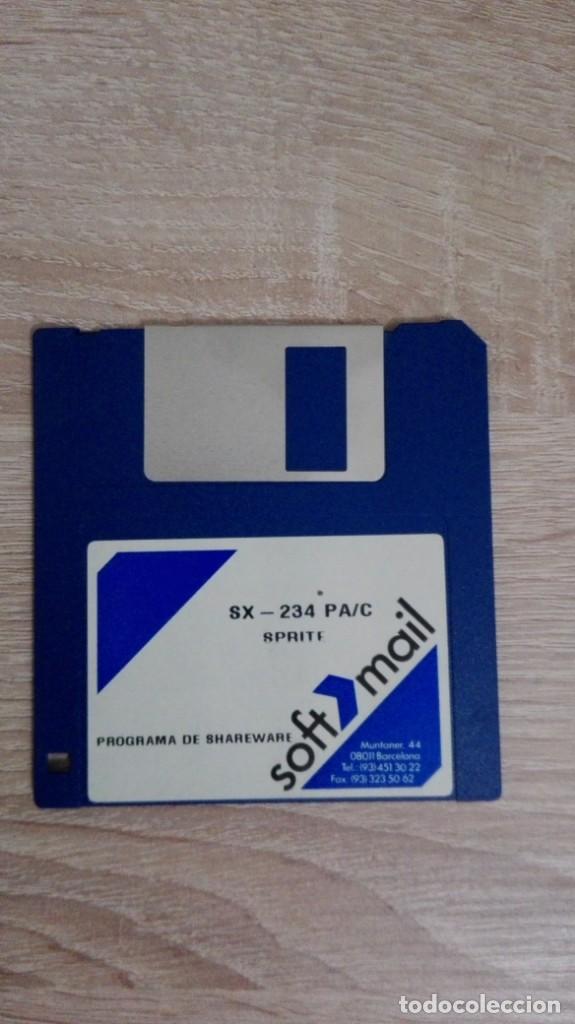 Videojuegos y consolas: PACK 3 DISKETTES 3.5 PC- PROG. MICROLATHE,SPRITE Y INSTRUMENT MAKER DE SOFT MAIL.A&Ntilde;O 1988. - Foto 3
