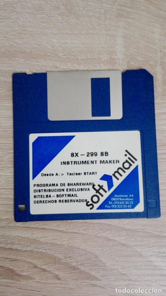 Videojuegos y consolas: PACK 3 DISKETTES 3.5 PC- PROG. MICROLATHE,SPRITE Y INSTRUMENT MAKER DE SOFT MAIL.A&Ntilde;O 1988. - Foto 4