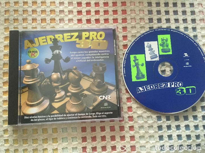 Videojuegos y consolas: CHESS AJEDREZ PRO 3D  PC CD ROM KREATEN - Foto 1