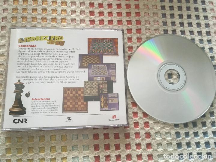 Videojuegos y consolas: CHESS AJEDREZ PRO 3D  PC CD ROM KREATEN - Foto 2