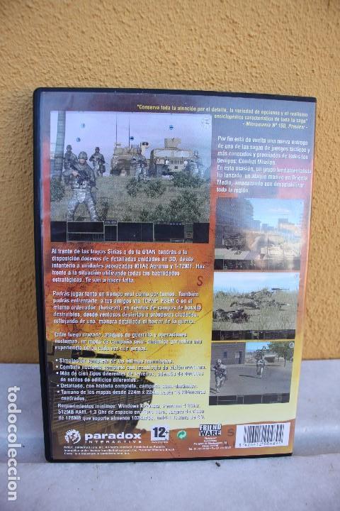 Videojuegos y consolas: Combat Mission shock force, PC CD-ROM - Foto 2