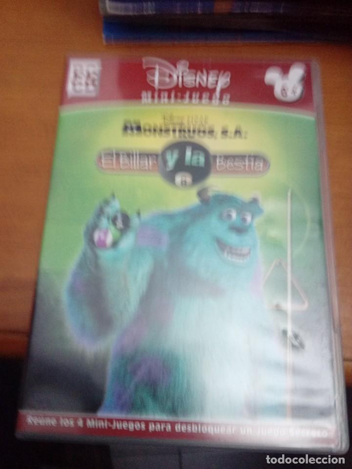Videojuegos y consolas: DISNEY. MINI JUEGO. MONSTRUOS S.A. EL BILLAR Y LA BESTIA. - Foto 1