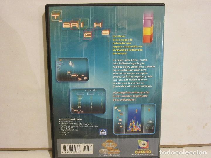 Videojuegos y consolas: T-BRICKS - PC - ZETA / Ediciones Cataro - Espa&ntilde;ol - 2003 - NM+/EX+ - Foto 2