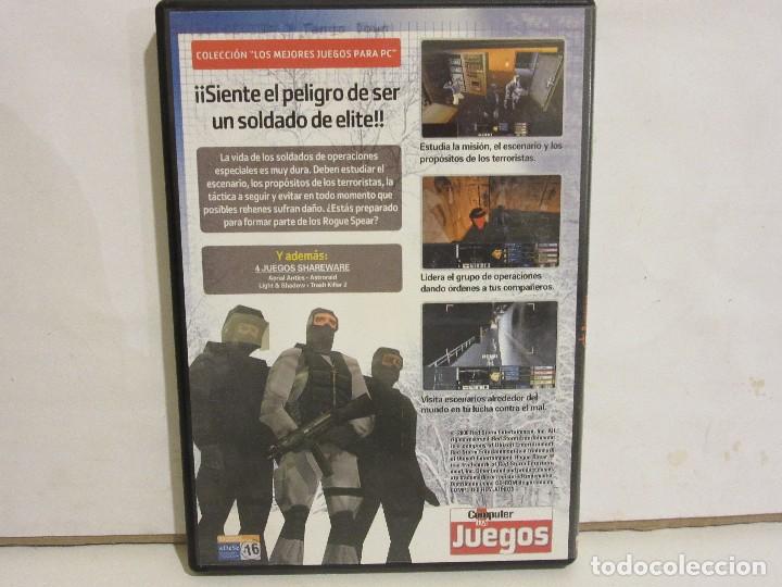 Videojuegos y consolas: Tom Clancys Rainbow Six Rogue Spear - CD - PC - Computer Hoy - EX+/EX+ - Foto 2