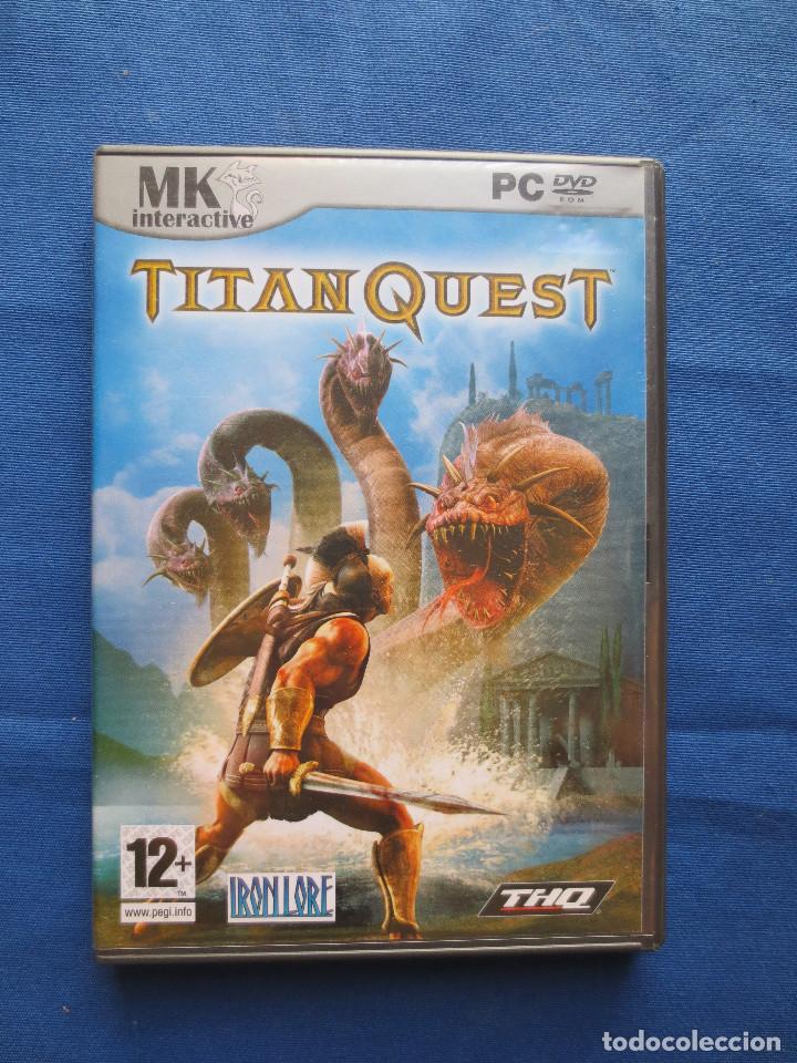 Videojuegos y consolas: PC / TITAN QUEST - MK INTERACTIVE - PAL ESPA&Ntilde;A - Foto 1