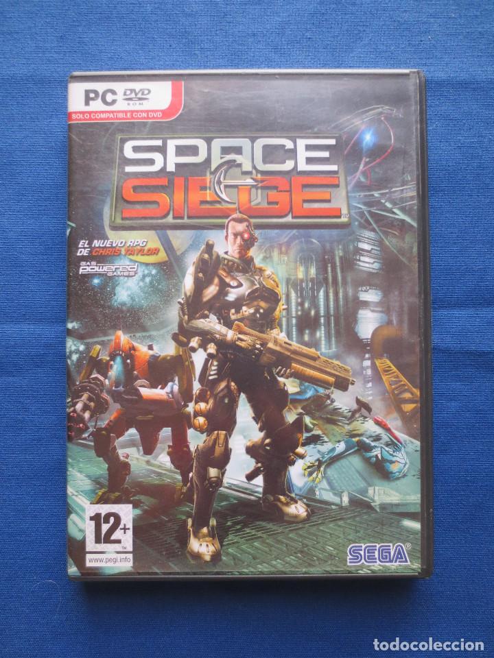 Videojuegos y consolas: PC / SPACE SIEGE - PAL ESPA&Ntilde;A - SEGA - NUEVO - Foto 1