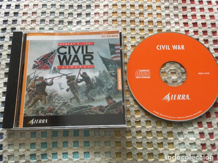 Videojuegos y consolas: ROBERT E LEE CIVIL WAR GENERAL SIERRA PC CD ROM KREATEN - Foto 1