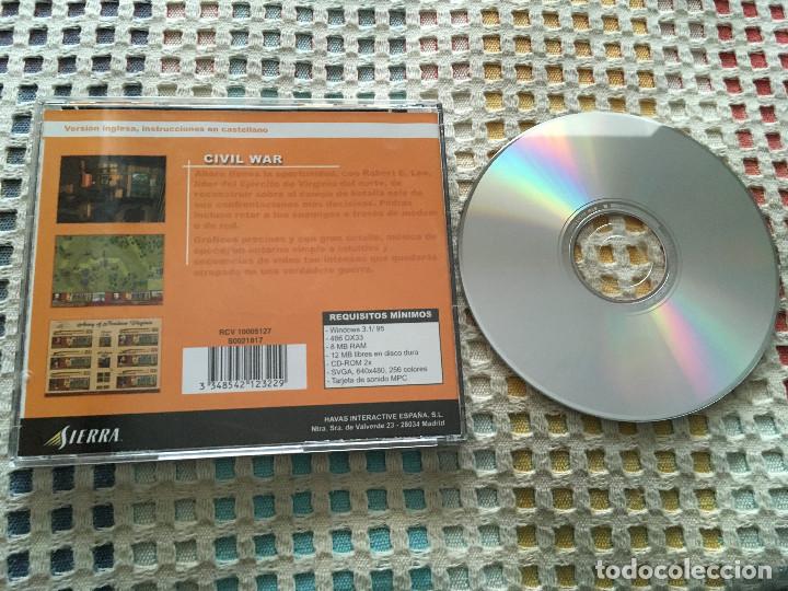 Videojuegos y consolas: ROBERT E LEE CIVIL WAR GENERAL SIERRA PC CD ROM KREATEN - Foto 2