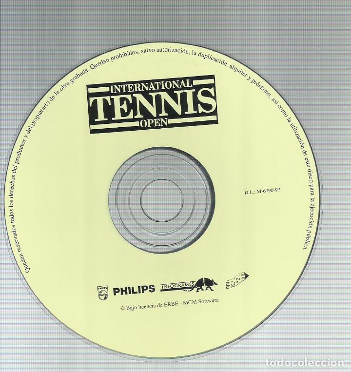 Jeu CD-i International Tennis Open – Philips, Neuf Sous Blister, édition Rare