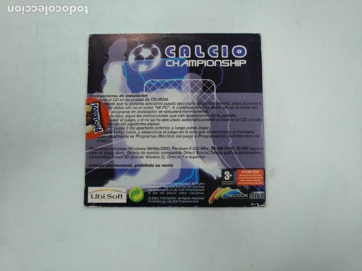 Videojuegos y consolas: CALCIO CHAMPIONSHIP. PC CD-ROM. TDKCD17 - Foto 2