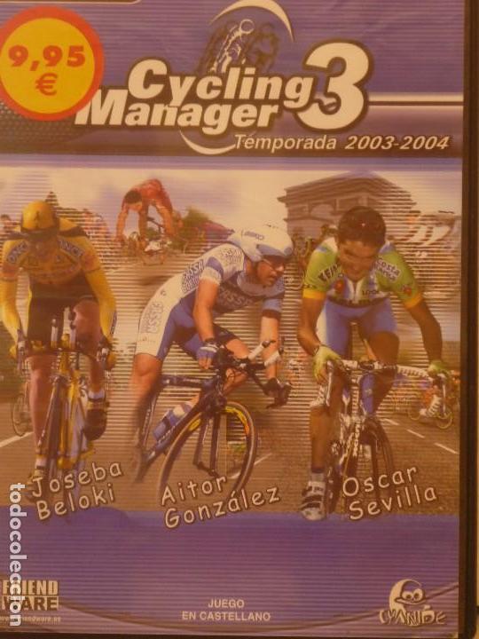 Videojuegos y consolas: PC CD ROM CYCLING 3 TEMPORADA 2003-2004. - Foto 1