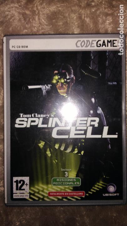 Videojuegos y consolas: SPLINTER CELL COLECCI&Oacute;N CODEGAME, PC CD ROM - Foto 1
