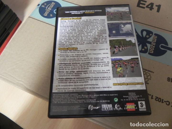 Videojuegos y consolas: CYCLING MANAGER 4 TEMP 2004 2005 PC DVD ROM - Foto 3