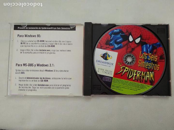 Videojuegos y consolas: SPIDERMAN LOS SIETE SINIESTROS - DREAMBOX - 1994 - Foto 2