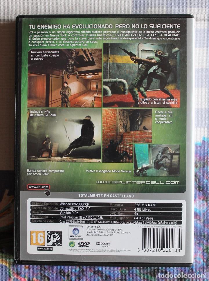 Videojuegos y consolas: Videojuego PC - Splinter Cell: Chaos Theory - Foto 2