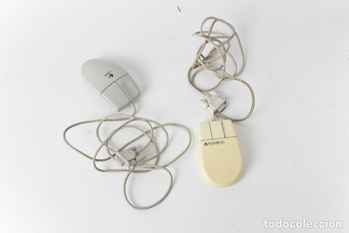 Videojuegos y consolas: Dos Antiguos ratones de bola - Foto 1
