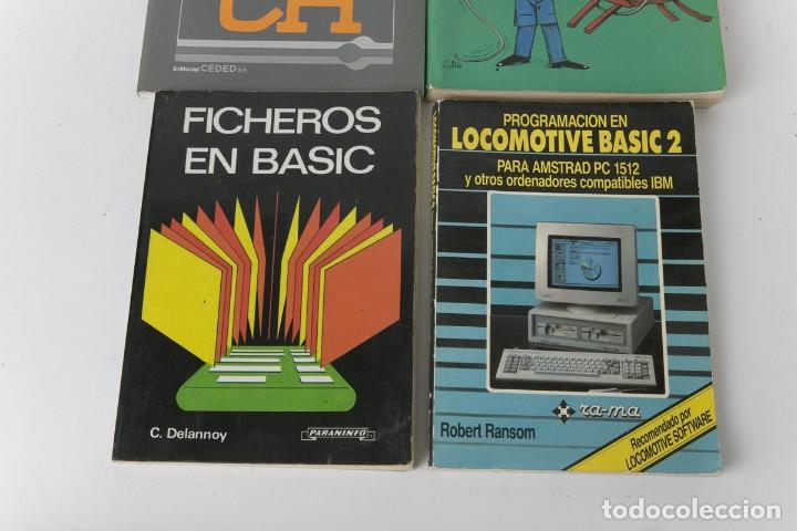 Videojuegos y consolas: 4 Antiguos libros de Inform&aacute;tica para Amstrad Pc - Foto 2