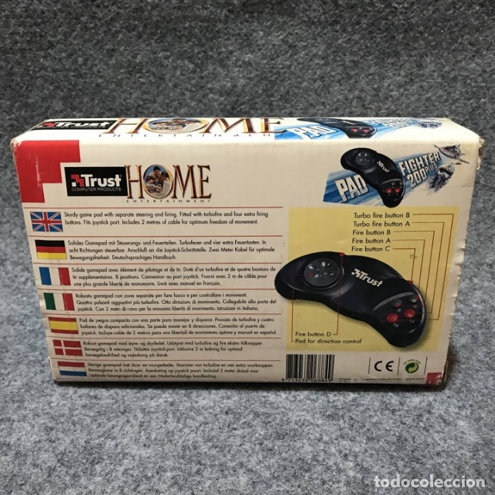 Videojuegos y consolas: TRUST PADFIGHTER 200 PLUS CON CAJA PC DA15 - Foto 2