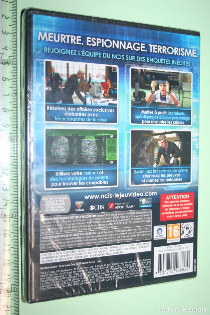 Videojuegos y consolas: NCIS  *** JUEGO PC EN FRANC&Eacute;S (PRECINTADO) - Foto 2