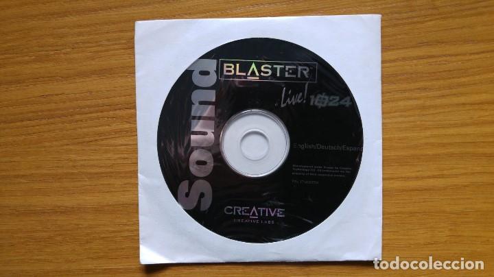 Videojuegos y consolas: CD-Rom SOUND BLASTER LIVE! 1024 - Foto 1