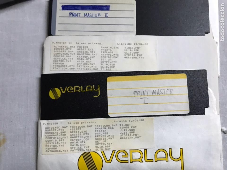 Videojuegos y consolas: ANTIGUOS DISCOS DE 5 1/4 CON 12 Discos de Programas_5 - Foto 3