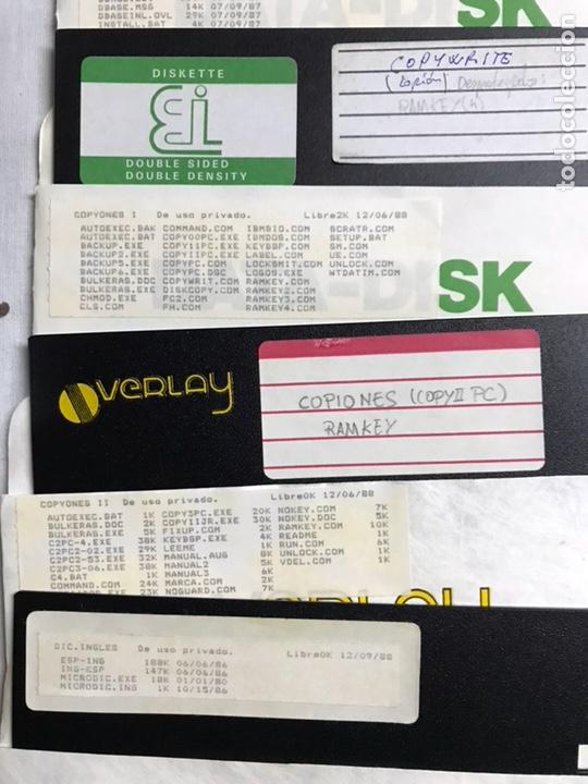 Videojuegos y consolas: ANTIGUOS DISCOS DE 5 1/4 CON 10 Programas_6 - Foto 3