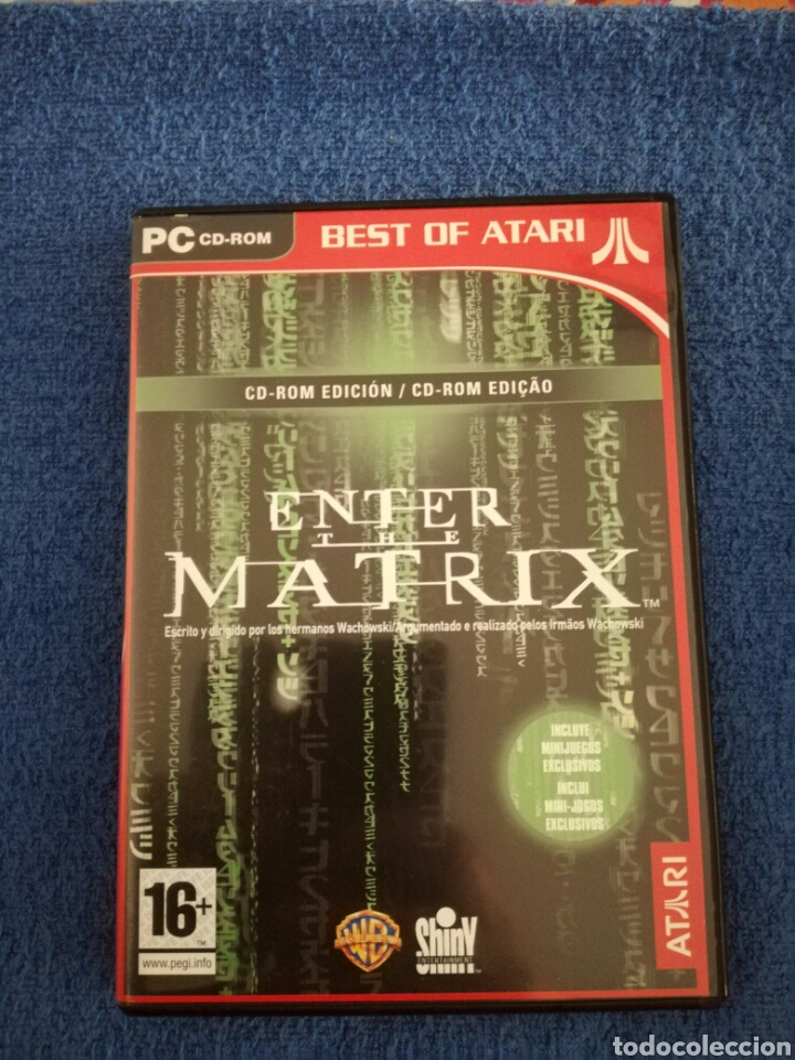 Videojuegos y consolas: Videojuego ENTER THE MATRIX para PC en cd-rom. - Foto 1