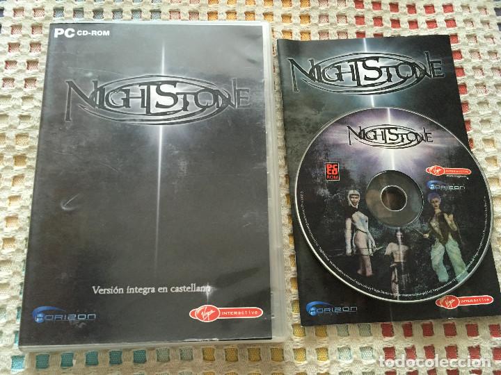 Videojuegos y consolas: NIGHT STONE NIGHTSTONE PC CD ROM VERSION INTEGRA EN CASTELLANO KREATEN - Foto 1