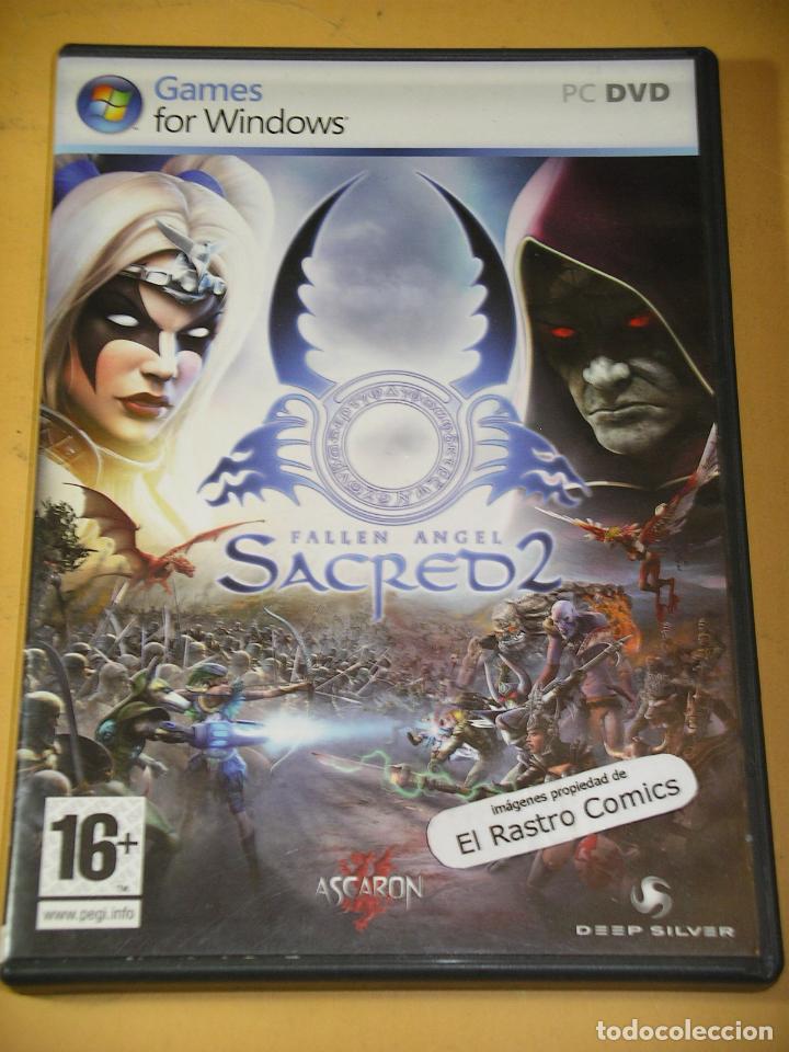 Videojuegos y consolas: Fallen Angel Sacred 2, juego PC con dos DVD ROM, ercom - Foto 1