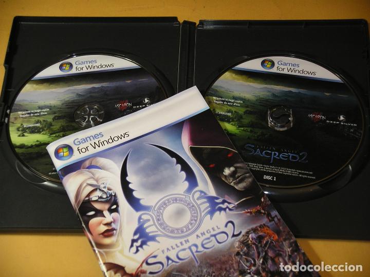 Videojuegos y consolas: Fallen Angel Sacred 2, juego PC con dos DVD ROM, ercom - Foto 3