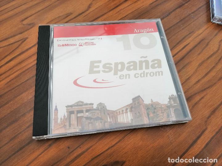 Videojuegos y consolas: ESPA&Ntilde;A EN CD-ROM. ARAG&Oacute;N 10. CD-ROM. BUEN ESTADO. - Foto 1
