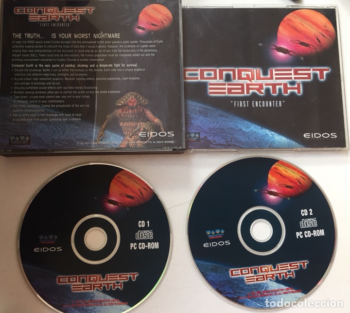Videojuegos y consolas: JUEGO PC - CONQUEST EARTH - FIRST ENCOUNTER - Foto 1