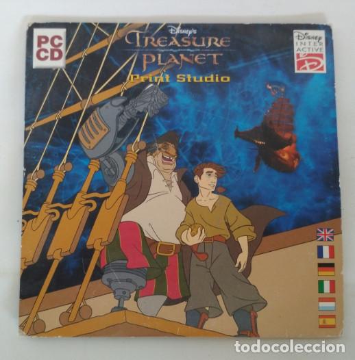 Videojuegos y consolas: TREASURE PLANET, PRINT STUDIO, VIDEOJUEGO PC - Foto 1