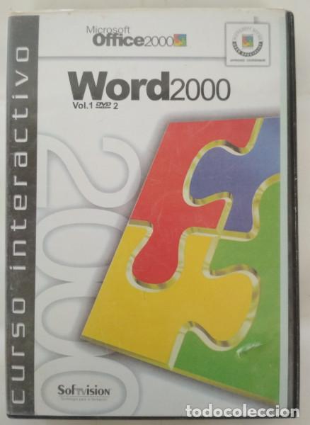 Videojuegos y consolas: CURSO INTERACTIVO WORD 2000, SOFT VISION PC - Foto 1