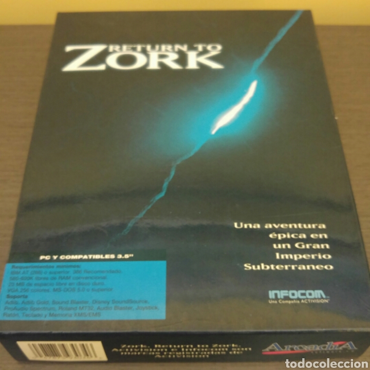 Videojuegos y consolas: Return to Zork Pc Diskettes 3.5 - Foto 1