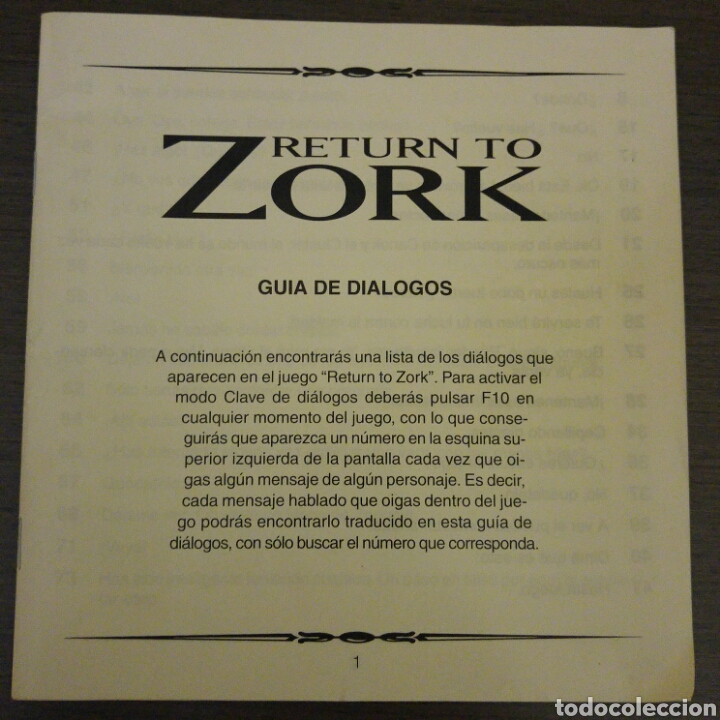 Videojuegos y consolas: Return to Zork Pc Diskettes 3.5 - Foto 9
