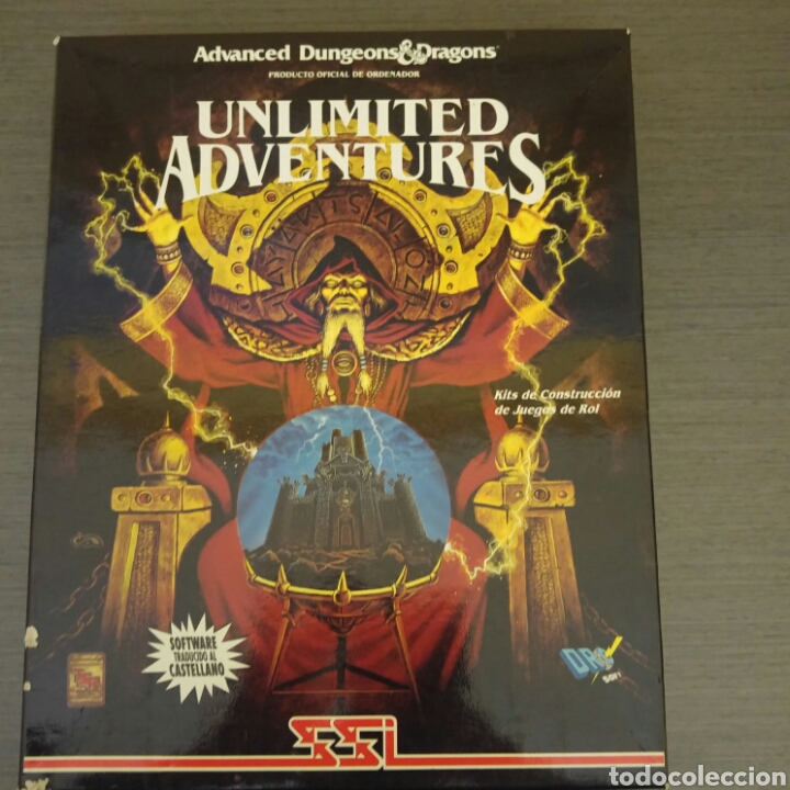 Videojuegos y consolas: Unlimited adventures D&D SSI Pc 3.5 - Foto 1