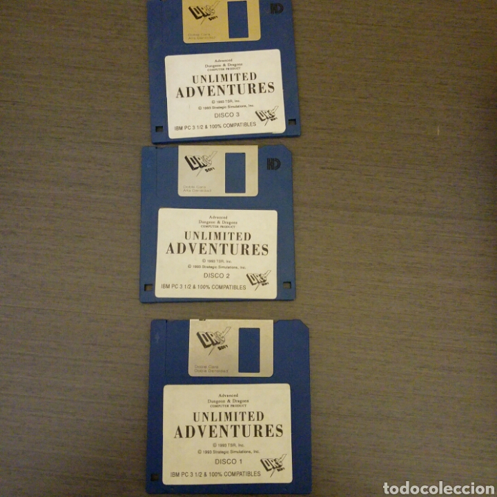 Videojuegos y consolas: Unlimited adventures D&D SSI Pc 3.5 - Foto 2