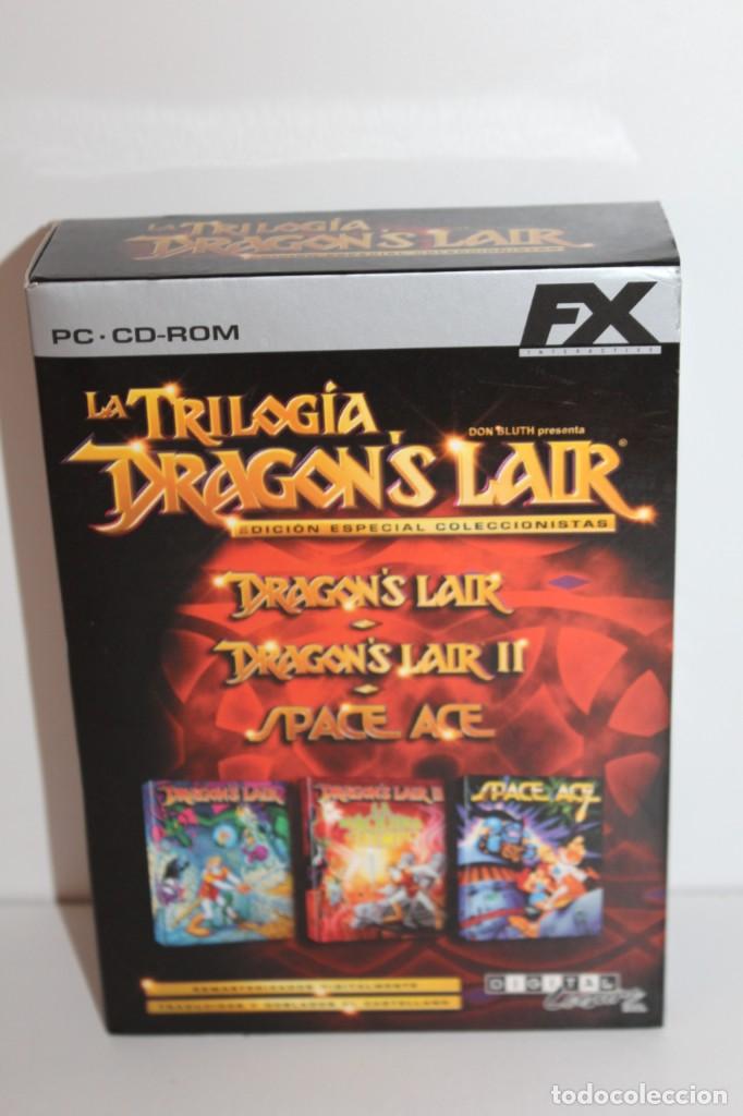 Videojuegos y consolas: LA TRILOGIA DRAGON&acute;S LAIR - PC-CD -ROM COMPLETO - Foto 1